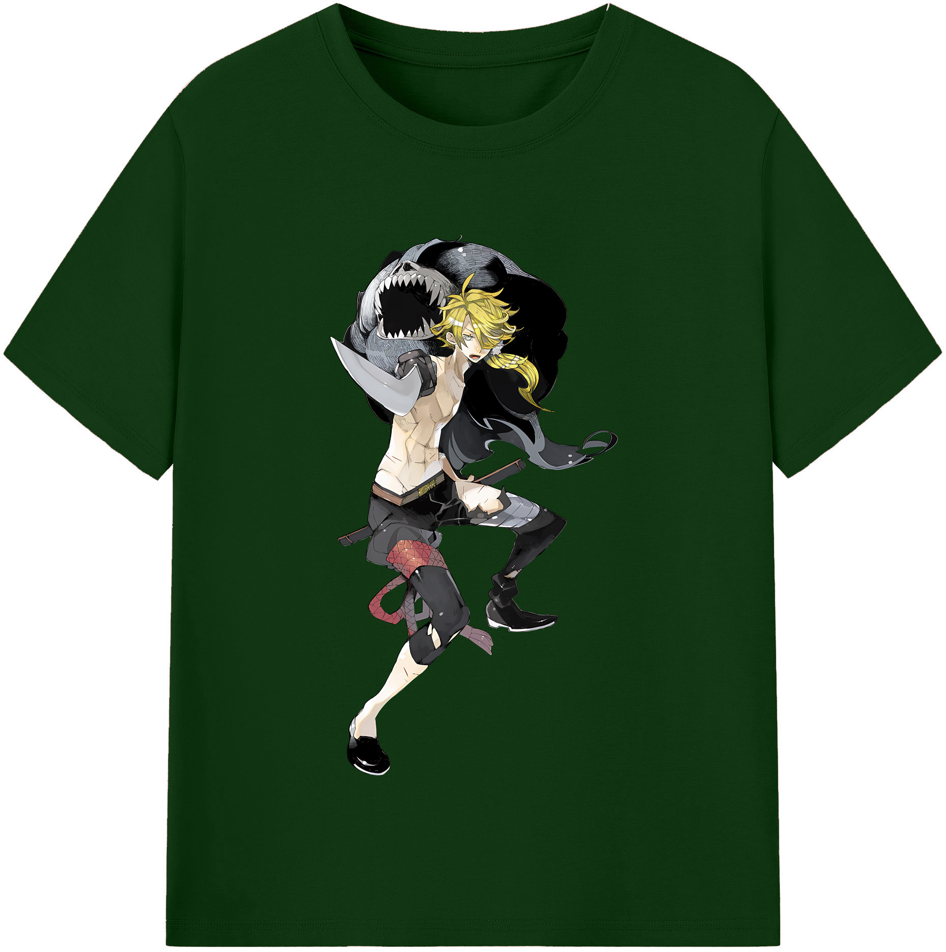 （画像用） 刀剣乱舞 Touken Ranbu 綿100％半袖Tシャツ（フロントプリント）